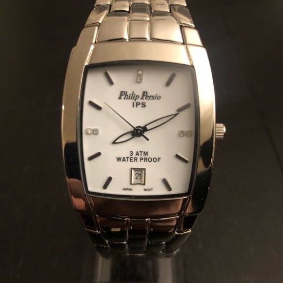 Philip Persio Accessories - Philip Persio Women Watch Stainless Quartz Vintage Silver Color Brand New
